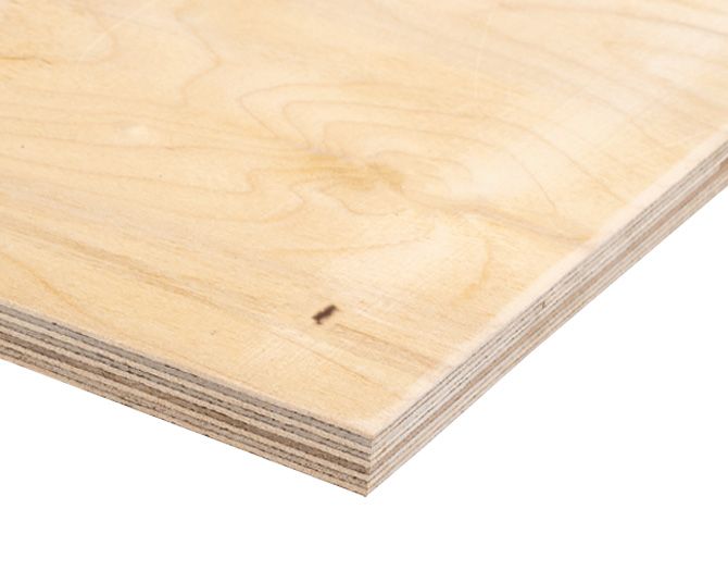 Фанера ФК 10мм 1525х1525мм сорт 3/4 шлифованная березовая СВЕЗА