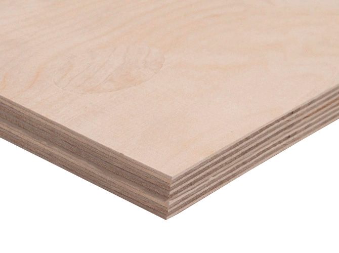 Фанера ФК 18мм 1525х1525мм сорт 2/3 шлифованная березовая СВЕЗА