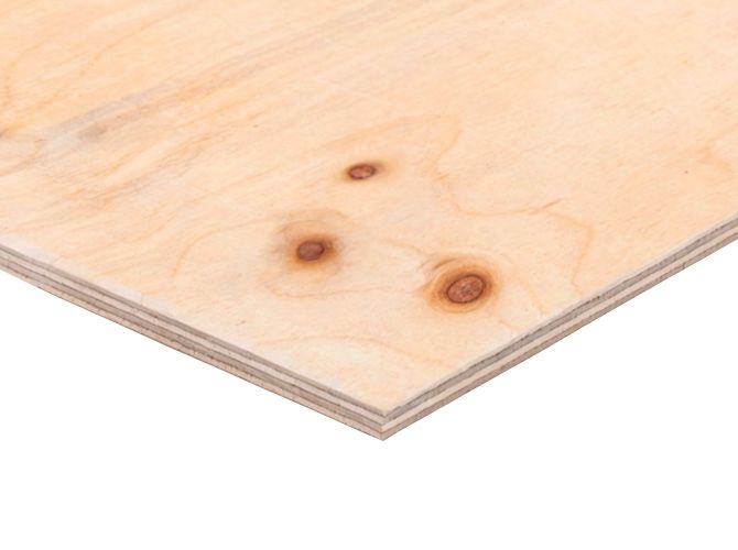 Фанера ФСФ 4мм 2440х1220 мм сорт 4/4 нешлифованная березовая влагостойкая