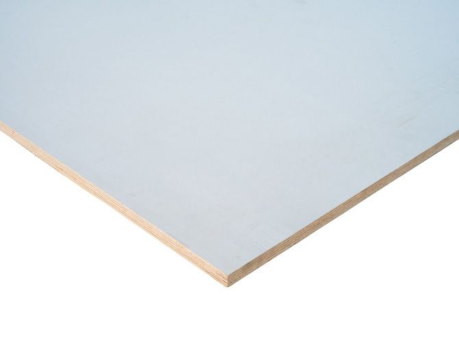 Фанера Paint ФОФ ламинированная 15мм 2440х1220 мм сорт 1/1 березовая GRY/GRY 140/140