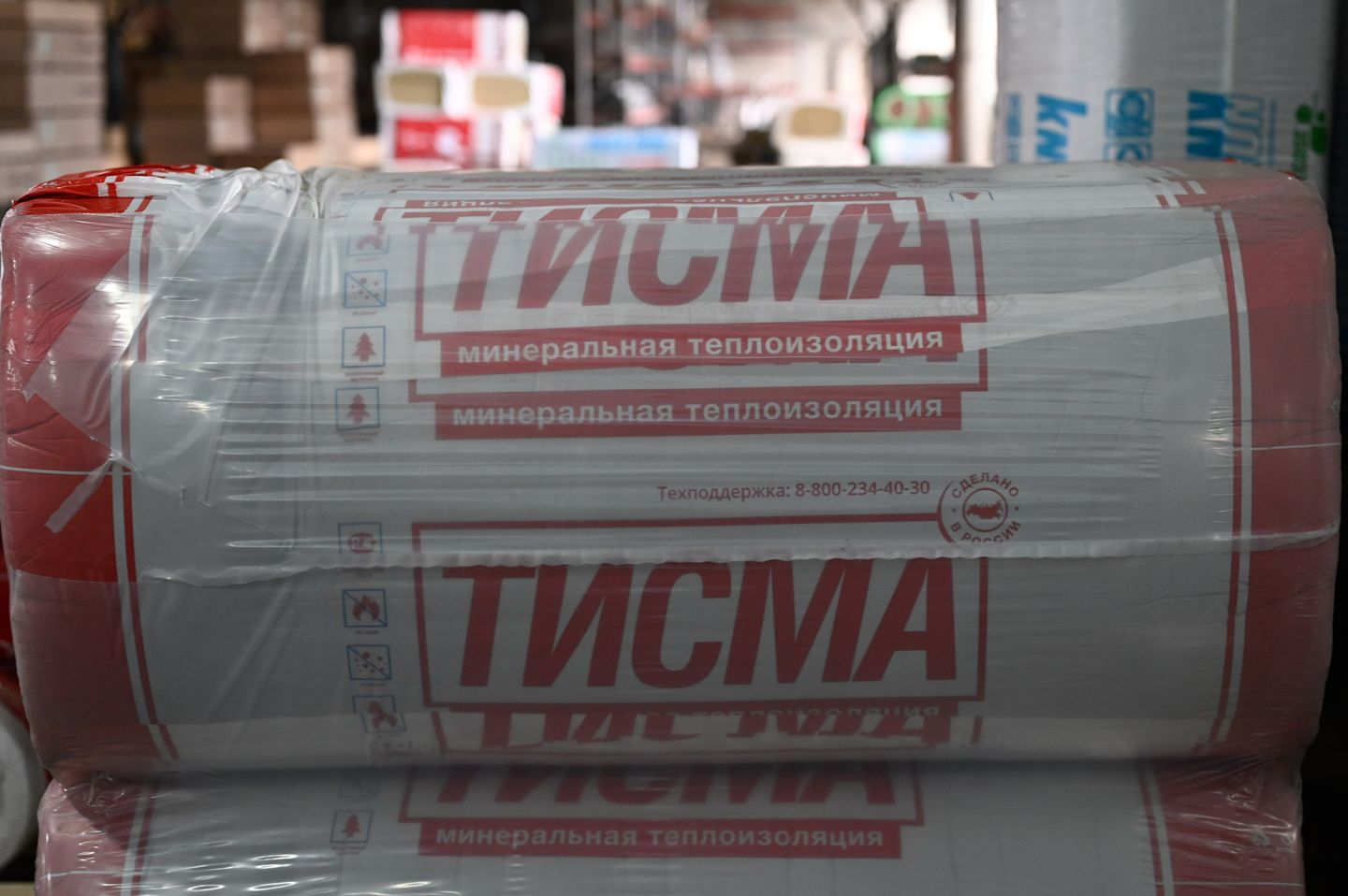 Утеплитель Knauf TISMA TS 038 стекловолоконная плита 1300х600х100мм