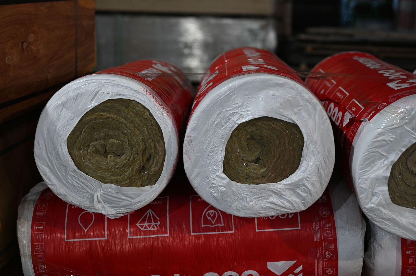 Утеплитель Rockwool ТЕХ МАТ к/ф рулон 50мм 5000х1000 мм минеральный (техническая теплоизоляция)