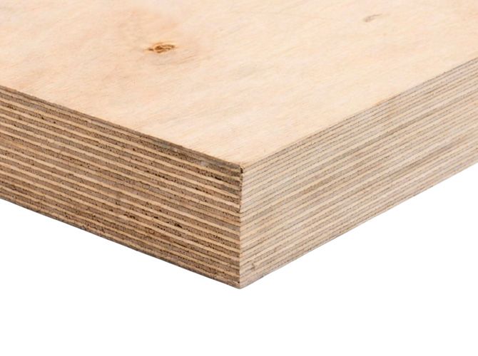 Фанера ФСФ 40мм 2440х1220 мм сорт 2/2 шлифованная Ш2 березовая влагостойкая