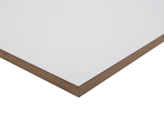 Плита МДФ Kastamonu FM ламинированная для фрезерования 16мм 2800х2070 мм Белый Kastamonu