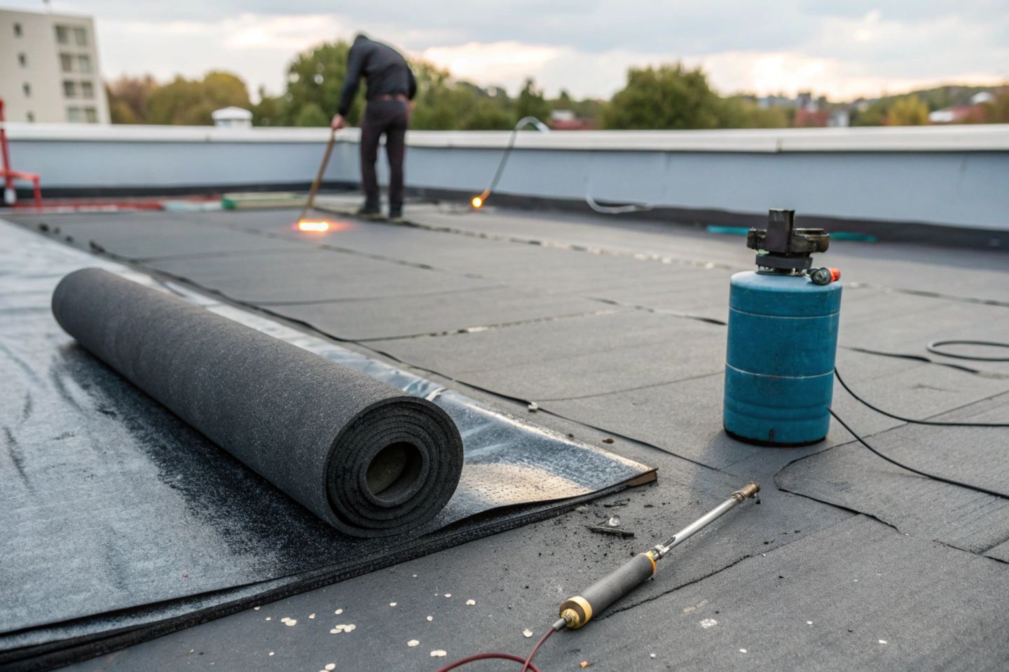 Кровельный материал Бикрост ХКП 10 м² Технониколь