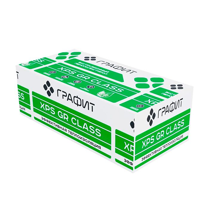 Пенополистирол экструдированный 30мм 1180х580мм ГРАФИТ XPS GP CLASS