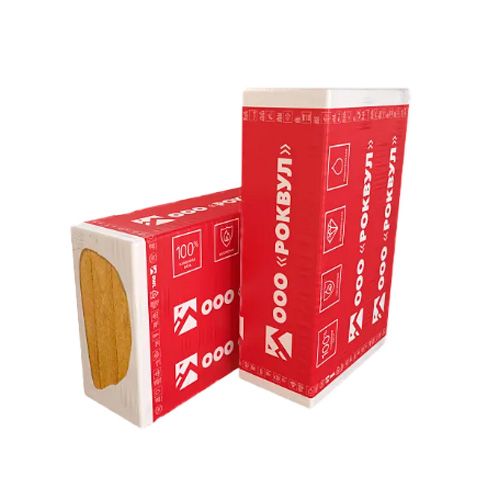 Утеплитель Rockwool Фасад Баттс Д Оптима базальтовая плита 1000х600х100мм