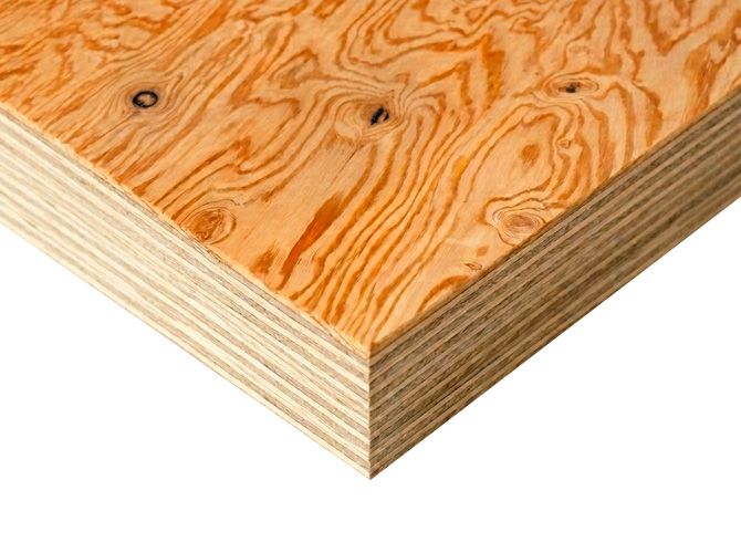 Фанера ФСФ 27 мм 2440х1220 мм сорт 2/3 шлифованная хвойная влагостойкая Larch Лиственница