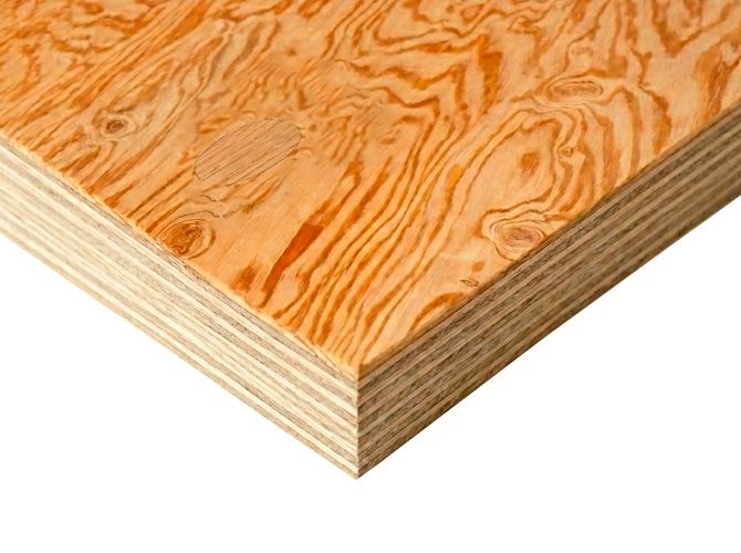 Фанера ФСФ 21 мм 2440х1220 мм сорт 1/2 шлифованная хвойная влагостойкая Larch Лиственница
