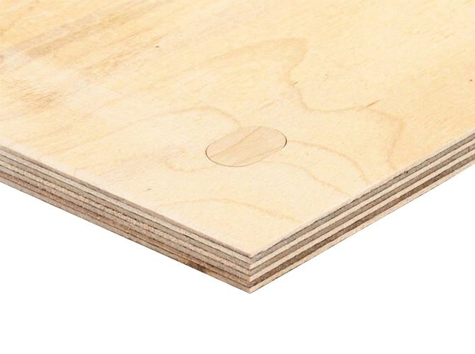 Фанера ФК 10мм 1525х1525мм сорт 2/2 шлифованная березовая