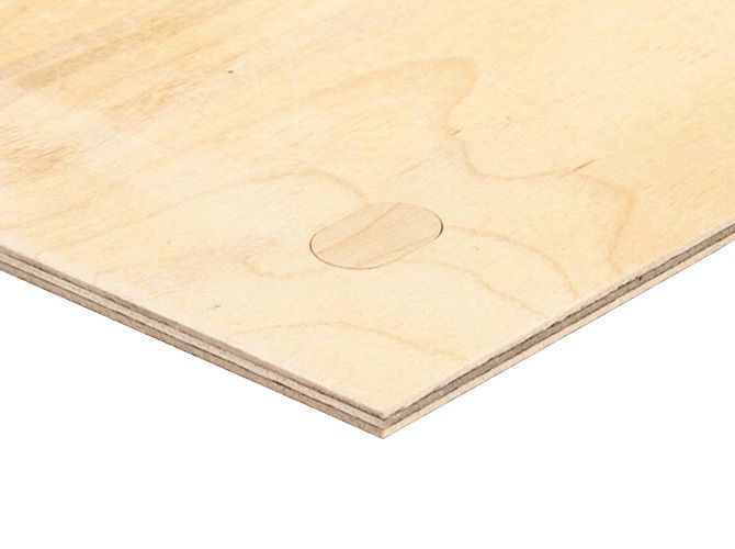 Фанера ФК 3мм 1525х1525мм сорт 2/2 шлифованная березовая