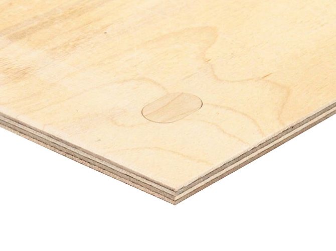Фанера ФК 4мм 1525х1525мм сорт 2/4 шлифованная березовая