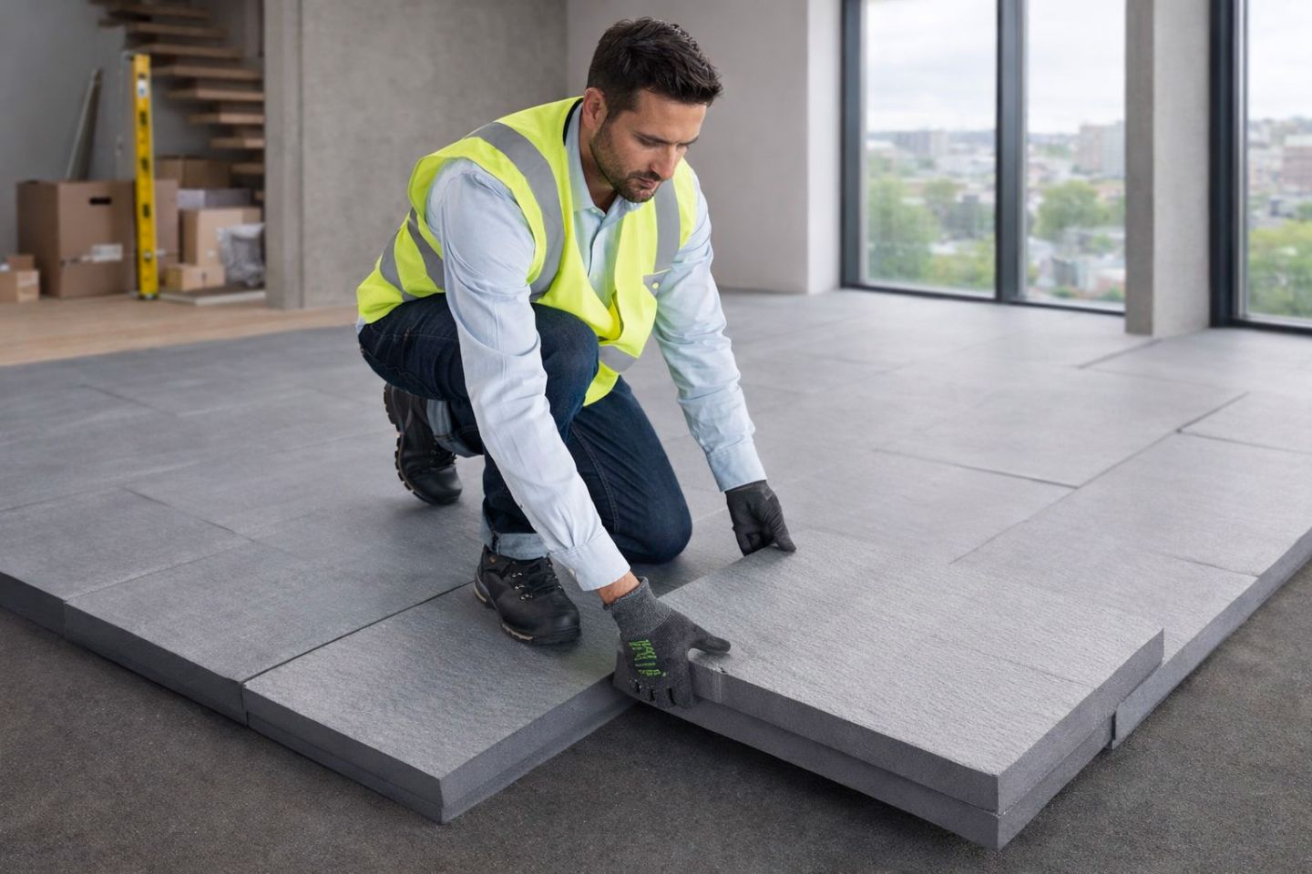 Пенополистирол экструдированный 50мм 1180х580мм ГРАФИТ XPS GP PROF