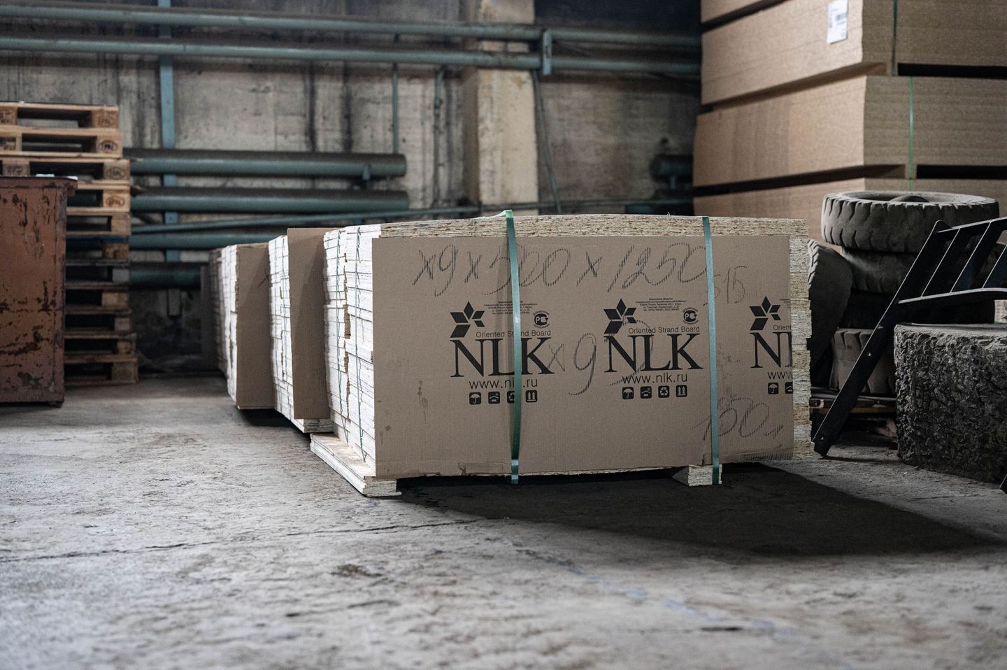 Плита OSB-3 9мм 1250х500 мм влагостойкая НЛК