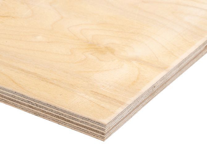 Фанера ФК 10мм 1525х1525мм сорт 1/2 шлифованная березовая СВЕЗА