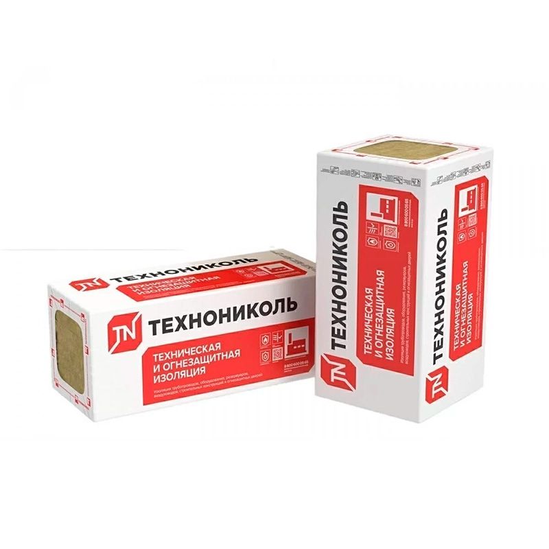 Утеплитель ТехноНИКОЛЬ Технофас Декор плита 100 150 мм 1200х600 мм минеральный (базальтовый)