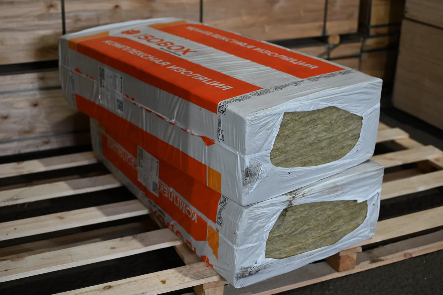 Утеплитель ISOBOX Руф Н30 базальтовая плита 1200х600х100мм