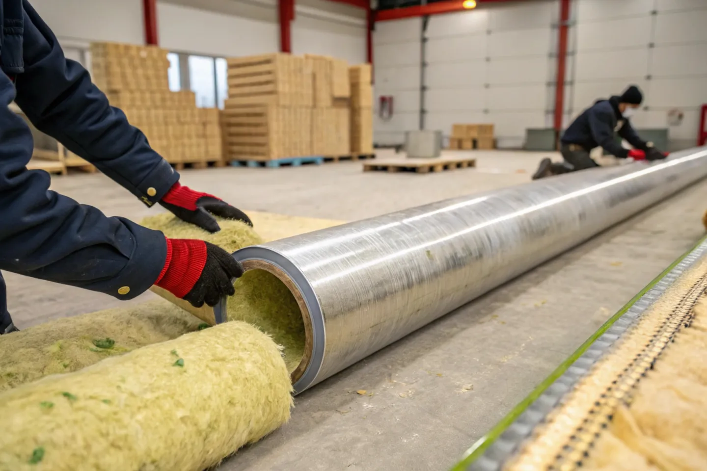 Утеплитель Rockwool Цилиндр RW100 D60 T30 минеральный (техническая теплоизоляция)