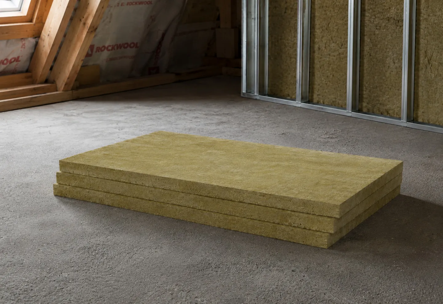Утеплитель Rockwool Фасад Баттс Оптима базальтовая плита 1000х600х50мм
