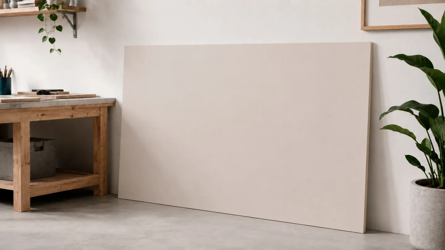 Фанера ФОФ ламинированная 15мм 2530х1265 мм сорт 1/1 березовая DESIGN WHT (Белый 220)