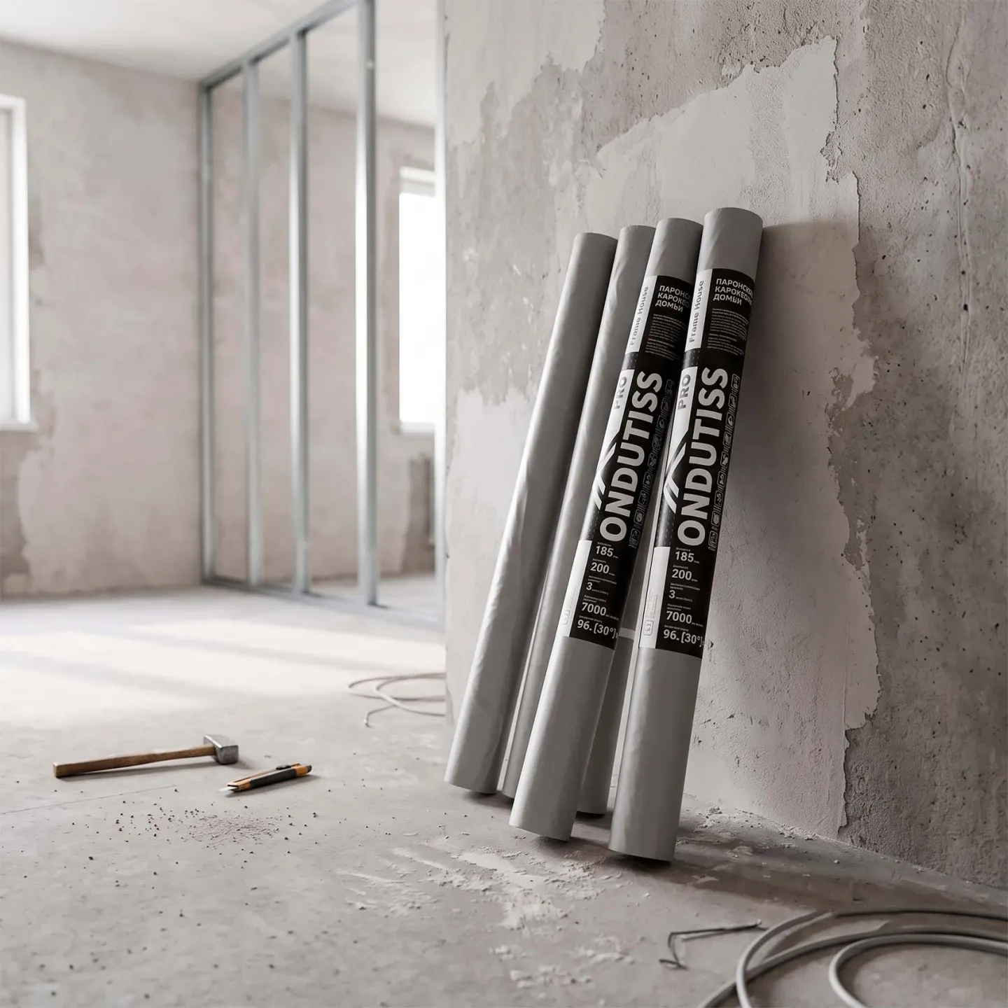 PRO Frame House плёнка строительная пароизоляционная, 96м2 ONDUTISS