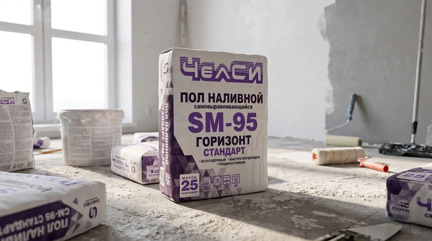 Пол наливной-Горизонт Стандарт SM-95 ЧелСИ
