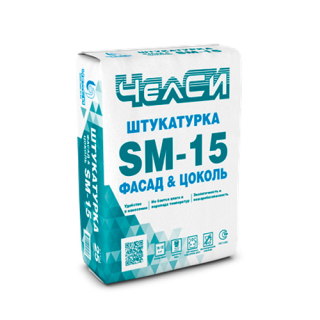 Штукатурка-Фасад&Цоколь SM-15 ЧелСИ