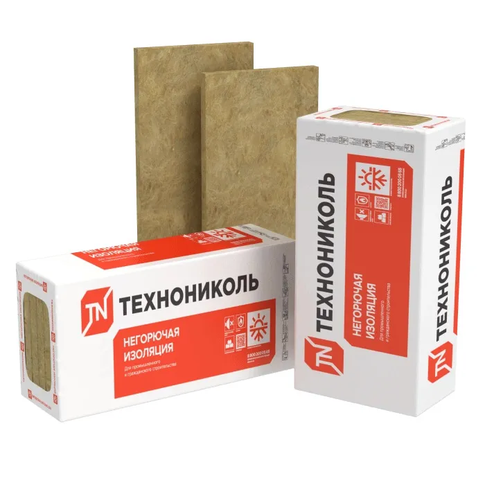 Утеплитель ТехноНИКОЛЬ Техноруф 45 плита 135 100 мм 1200х600 мм минеральный (базальтовый)