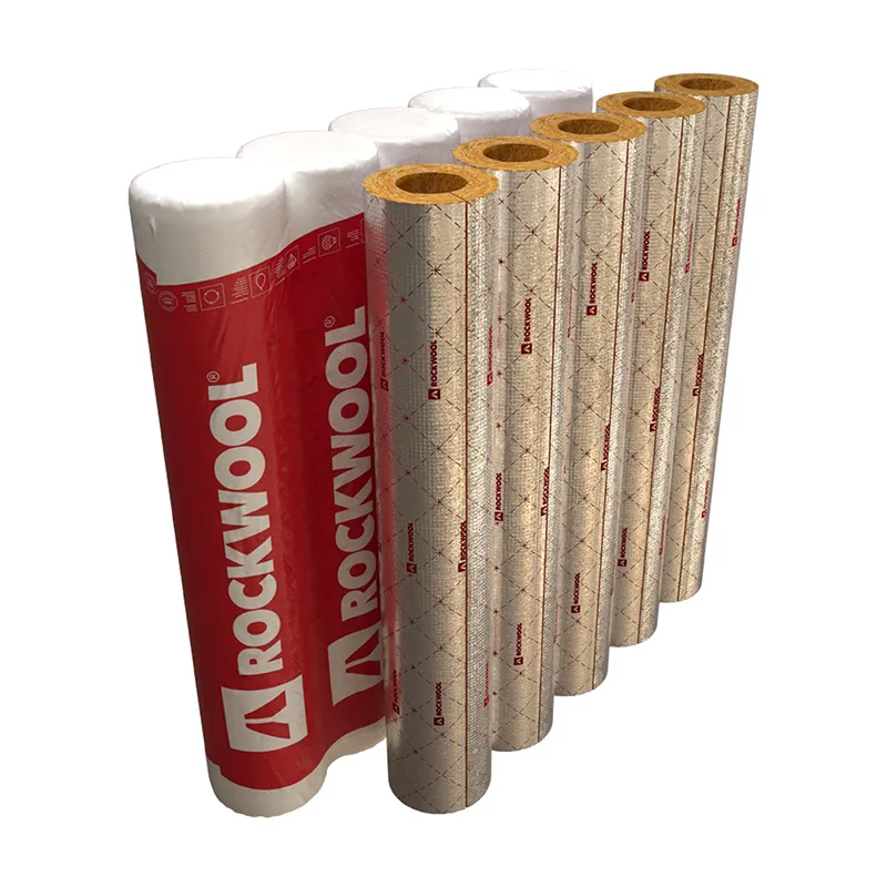 Утеплитель Rockwool Цилиндр 100 ДМ D28 T40 кашир/фол минеральный (техническая теплоизоляция)